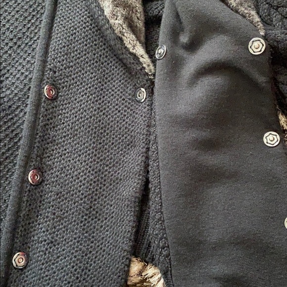 Calvin Klein Faux fur neck Men’s Sweater - Picture 4 of 6